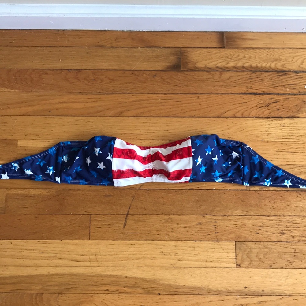❤️Catalina American Flag Bikini Top - NEVER WORN